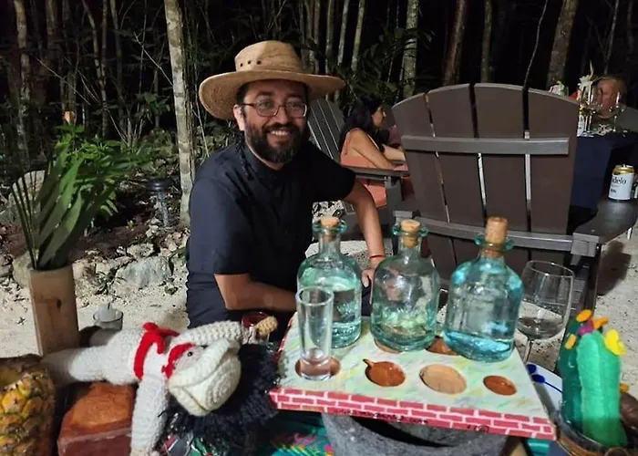 Palapa De La Selva With Cenotes *